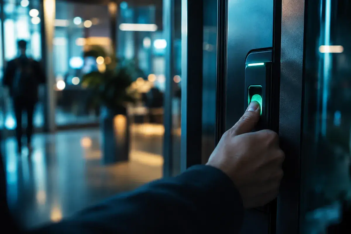 authentification multifacteur, empreinte digitale sur un lecteur